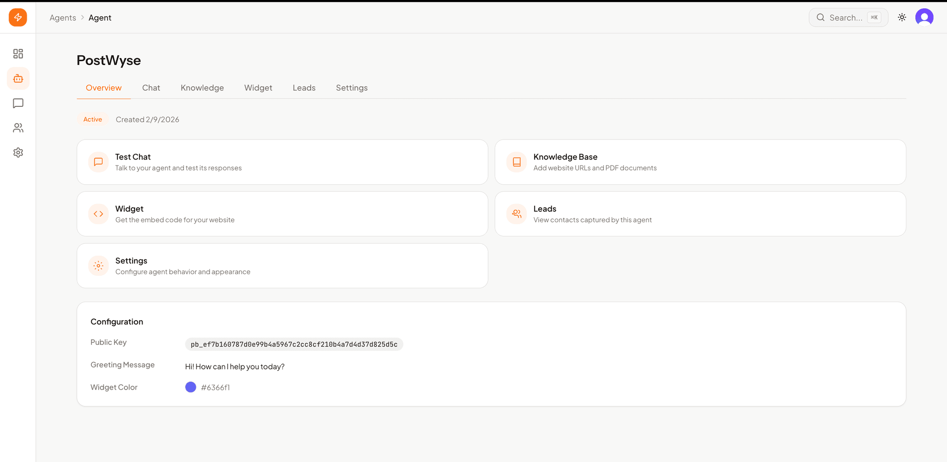 PostWyse - PostWyse Agent Dashboard - Full Bot Control