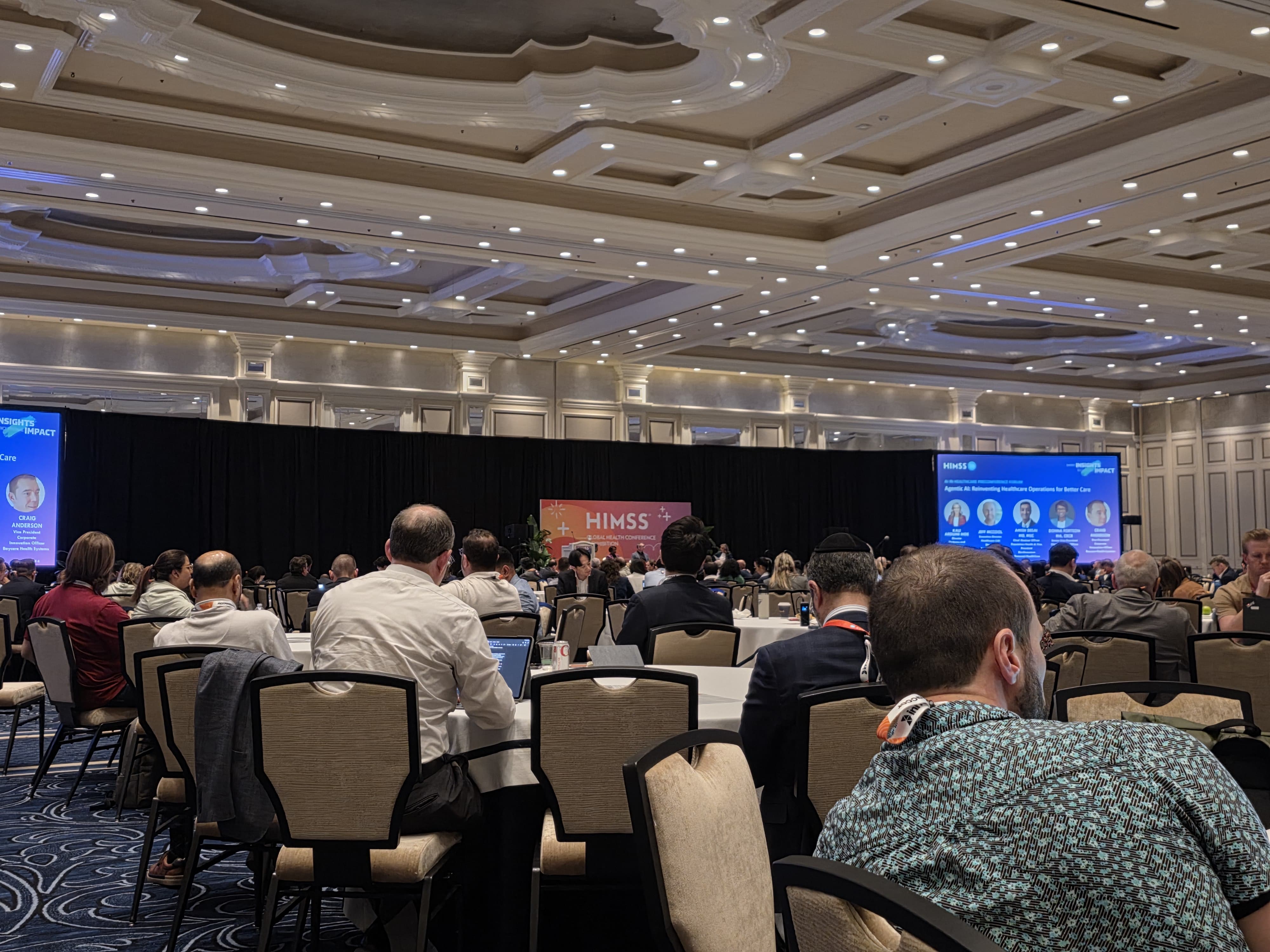 HIMSS 2026 Executive Summit session with HIMSS CEO Hal Wolf and AdventHealth CEO David Banks